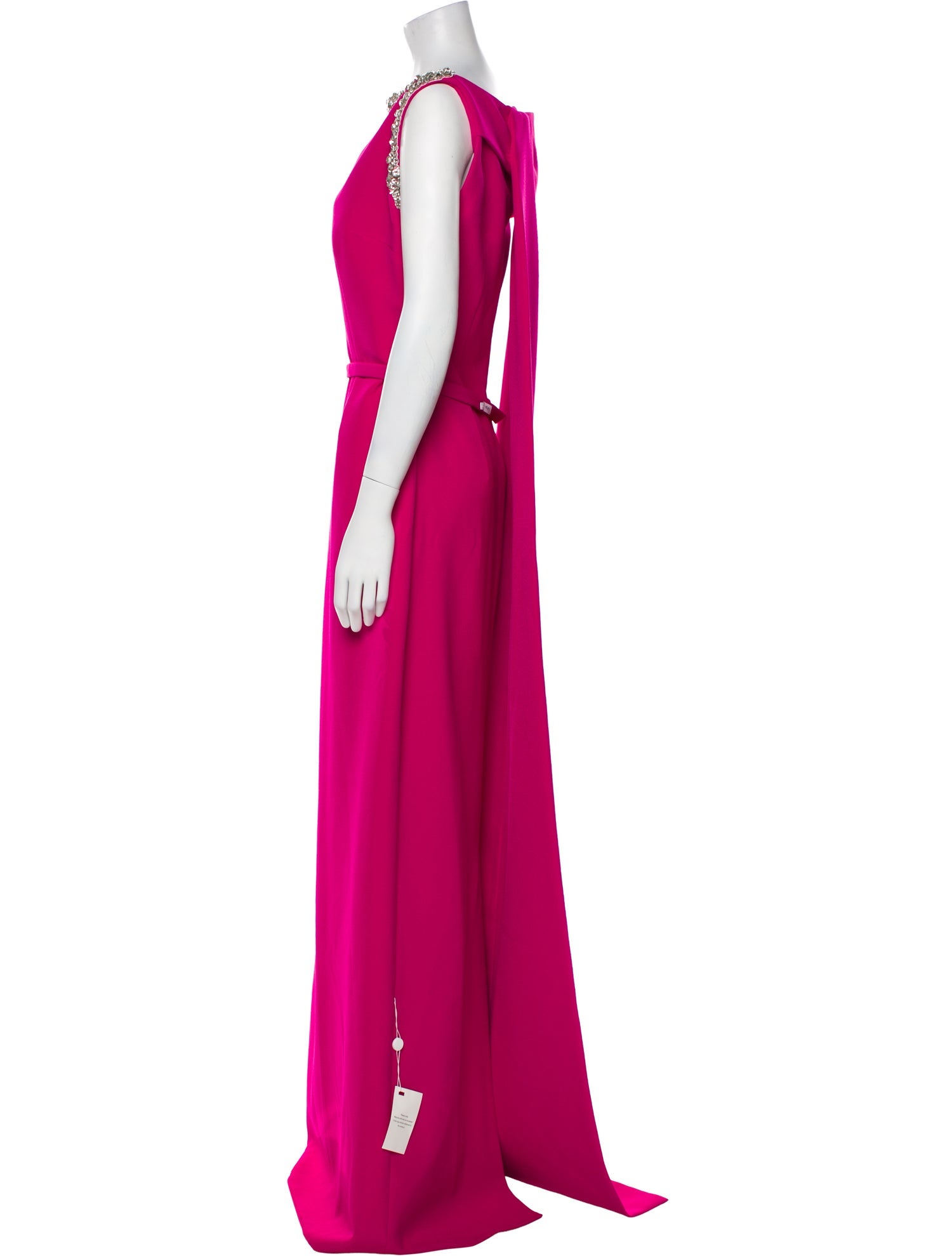 Safiyaa Bateau Neckline Long Dress w/ Tags
