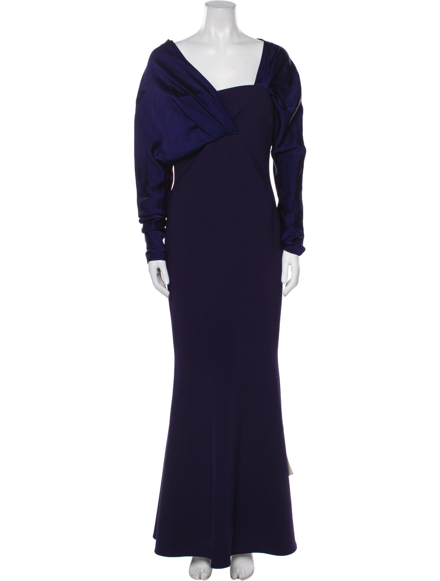 Safiyaa Square Neckline Long Dress