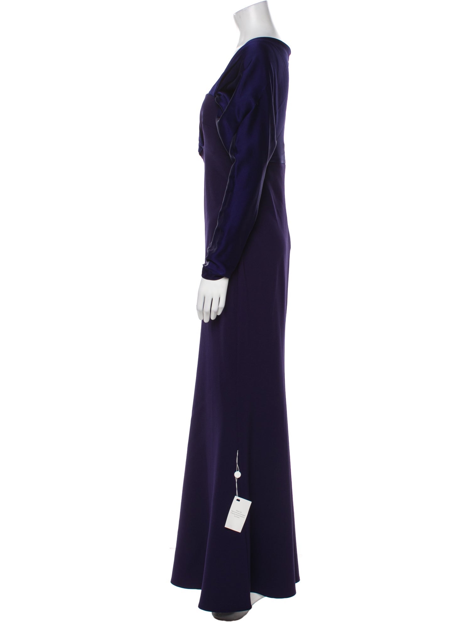 Safiyaa Square Neckline Long Dress