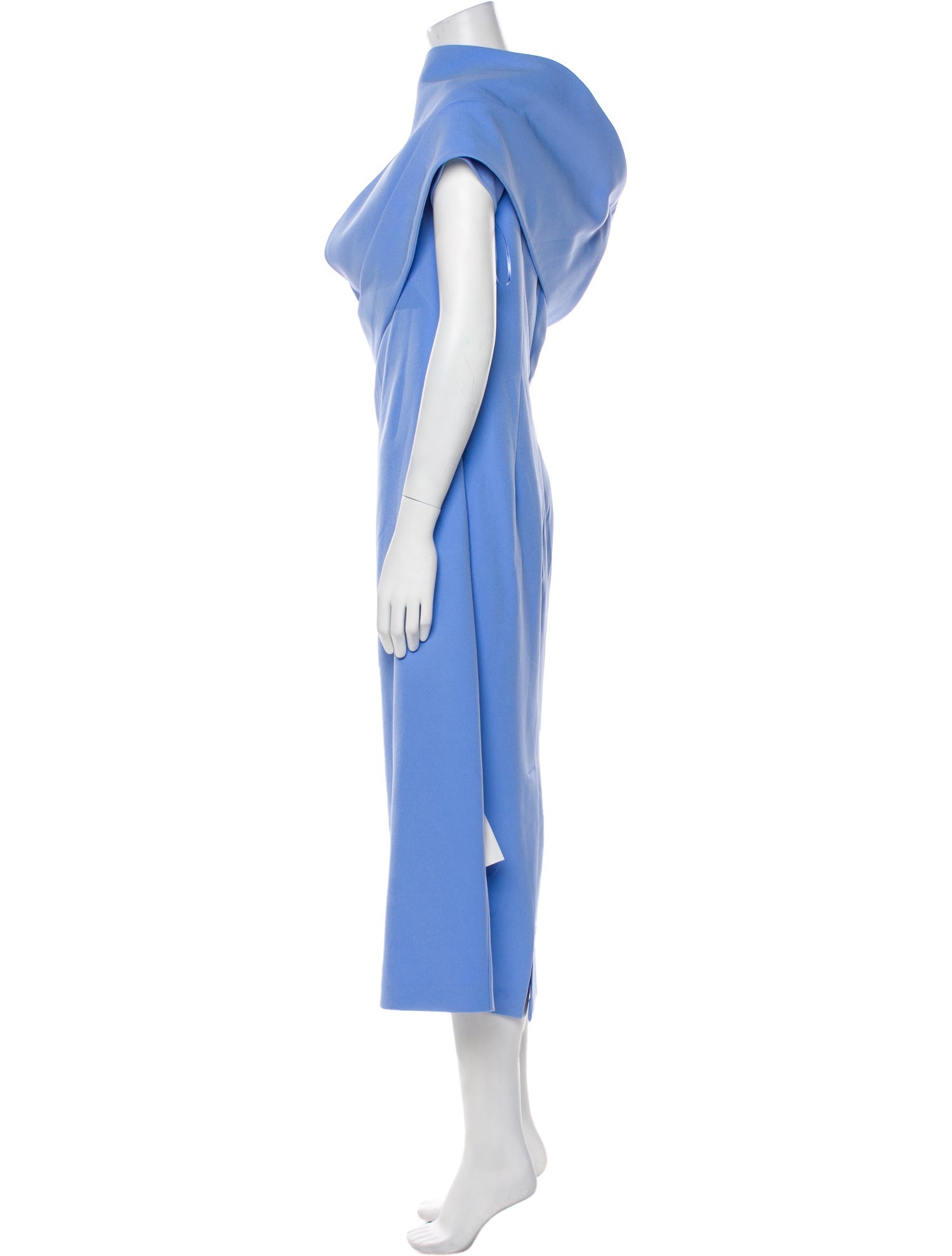 Safiyaa One-Shoulder Midi Length Dress w/ Tags