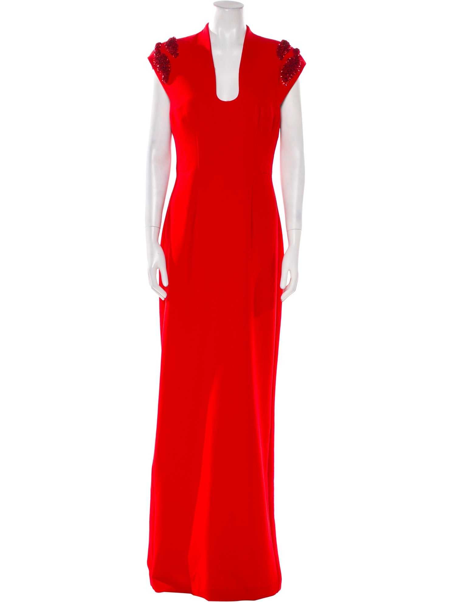 Safiyaa Scoop Neck Long Dress