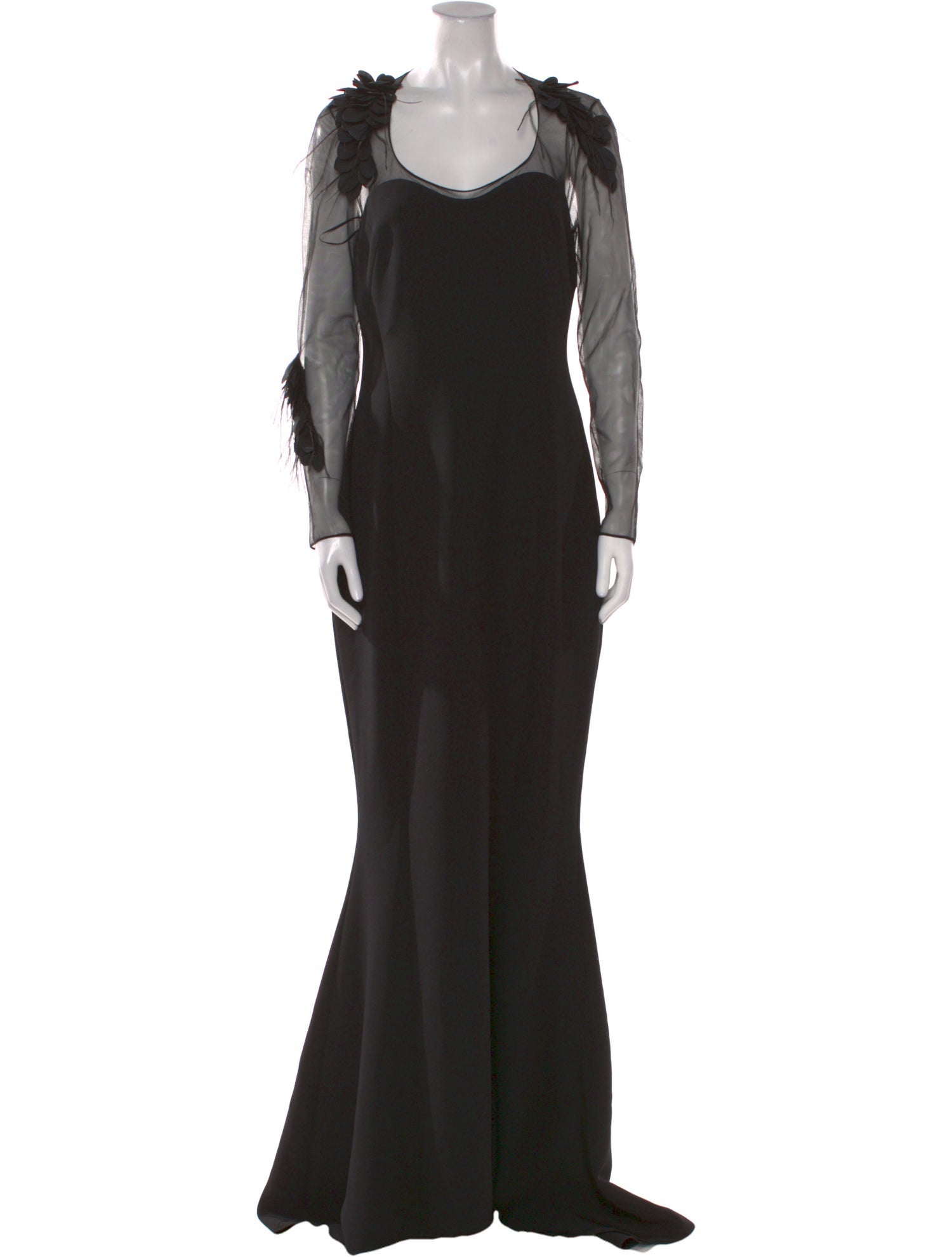 Safiyaa Scoop Neck Long Dress