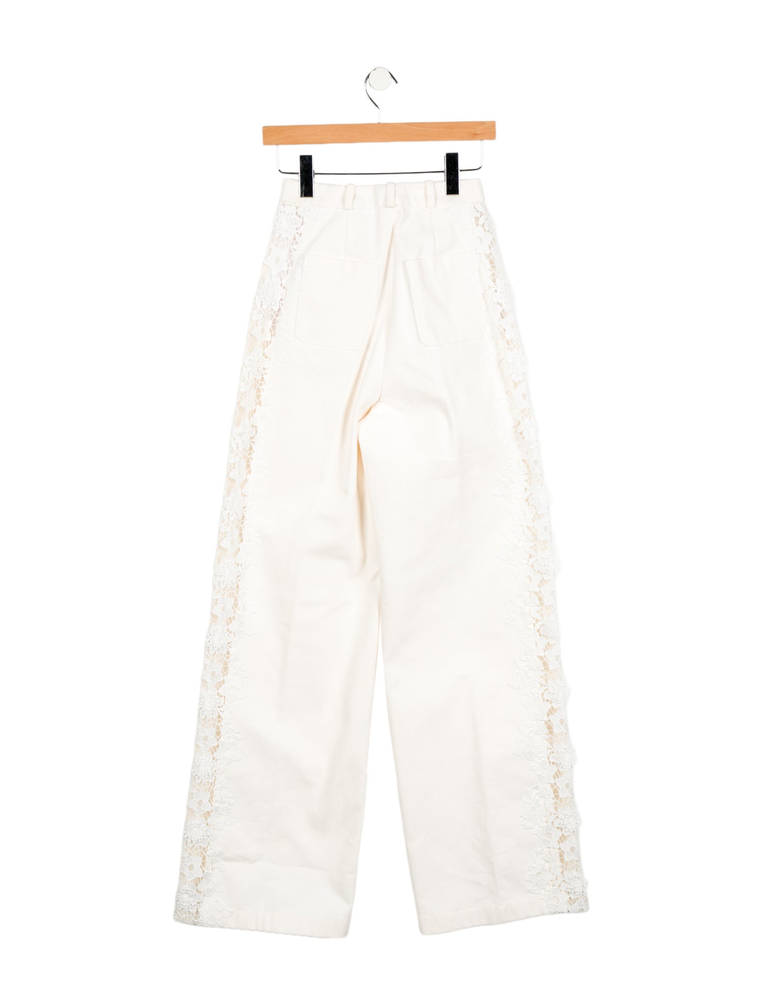 Safiyaa High-Rise Wide Leg Jeans