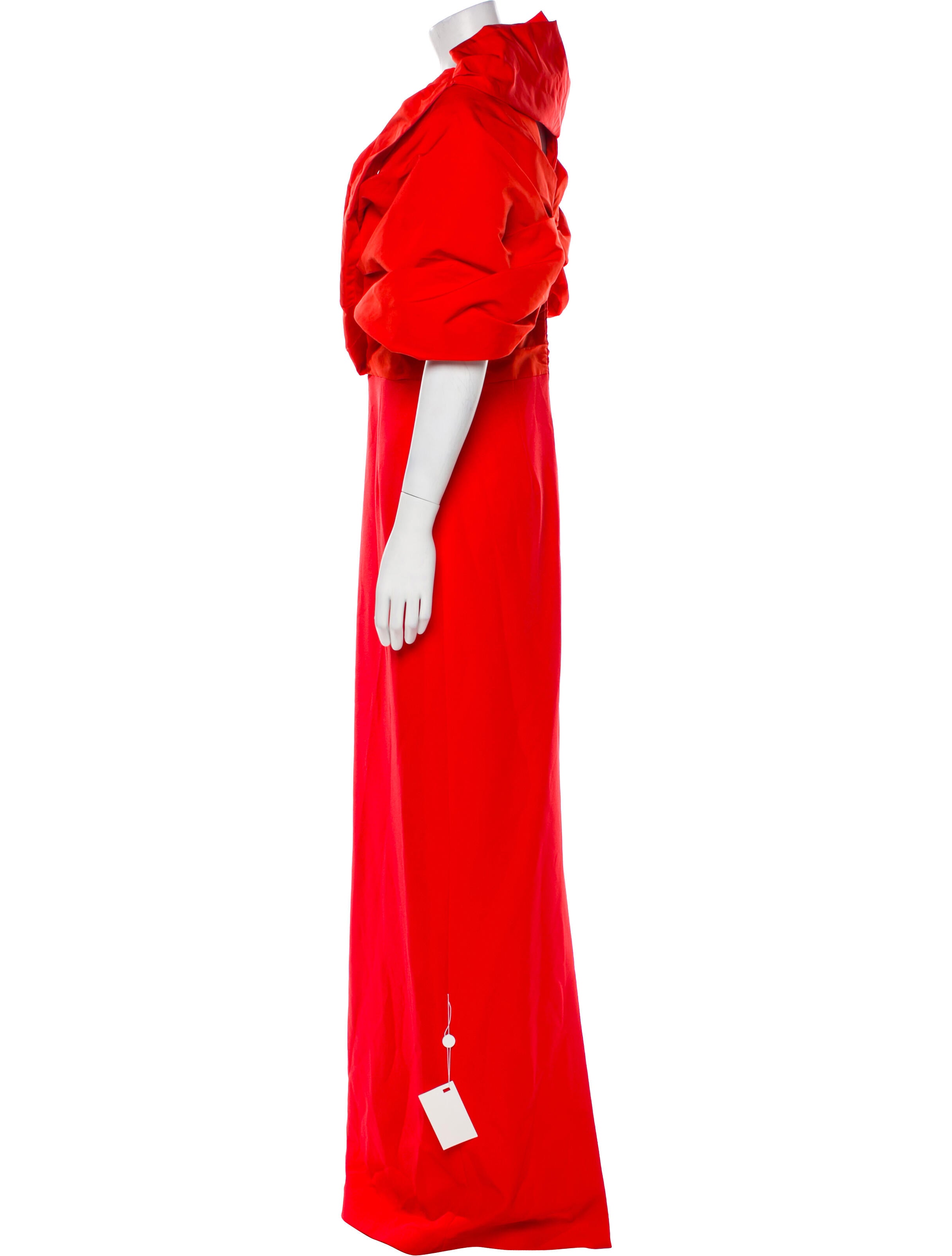 Safiyaa V-Neck Long Dress