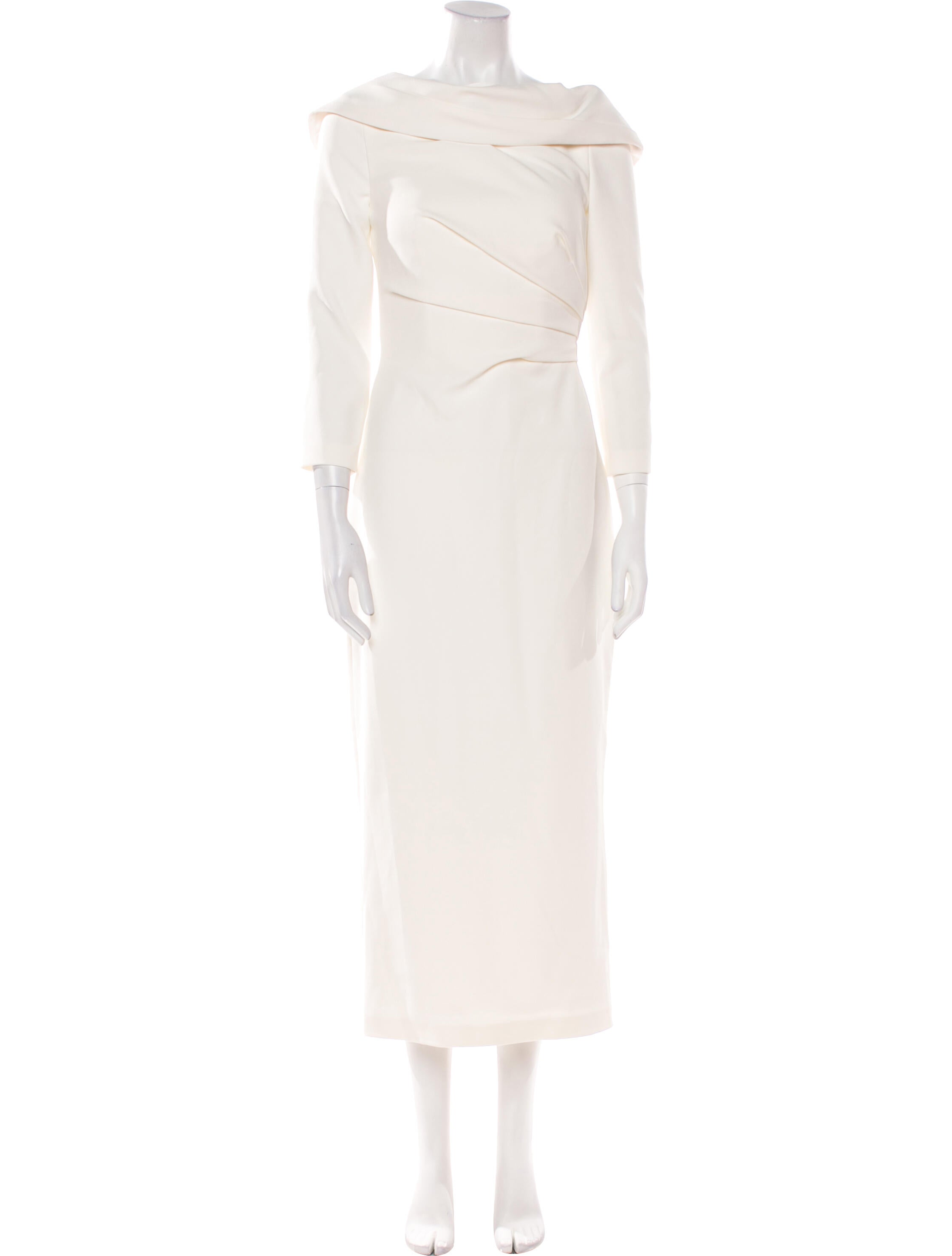 Safiyaa Bateau Neckline Long Dress w/ Tags