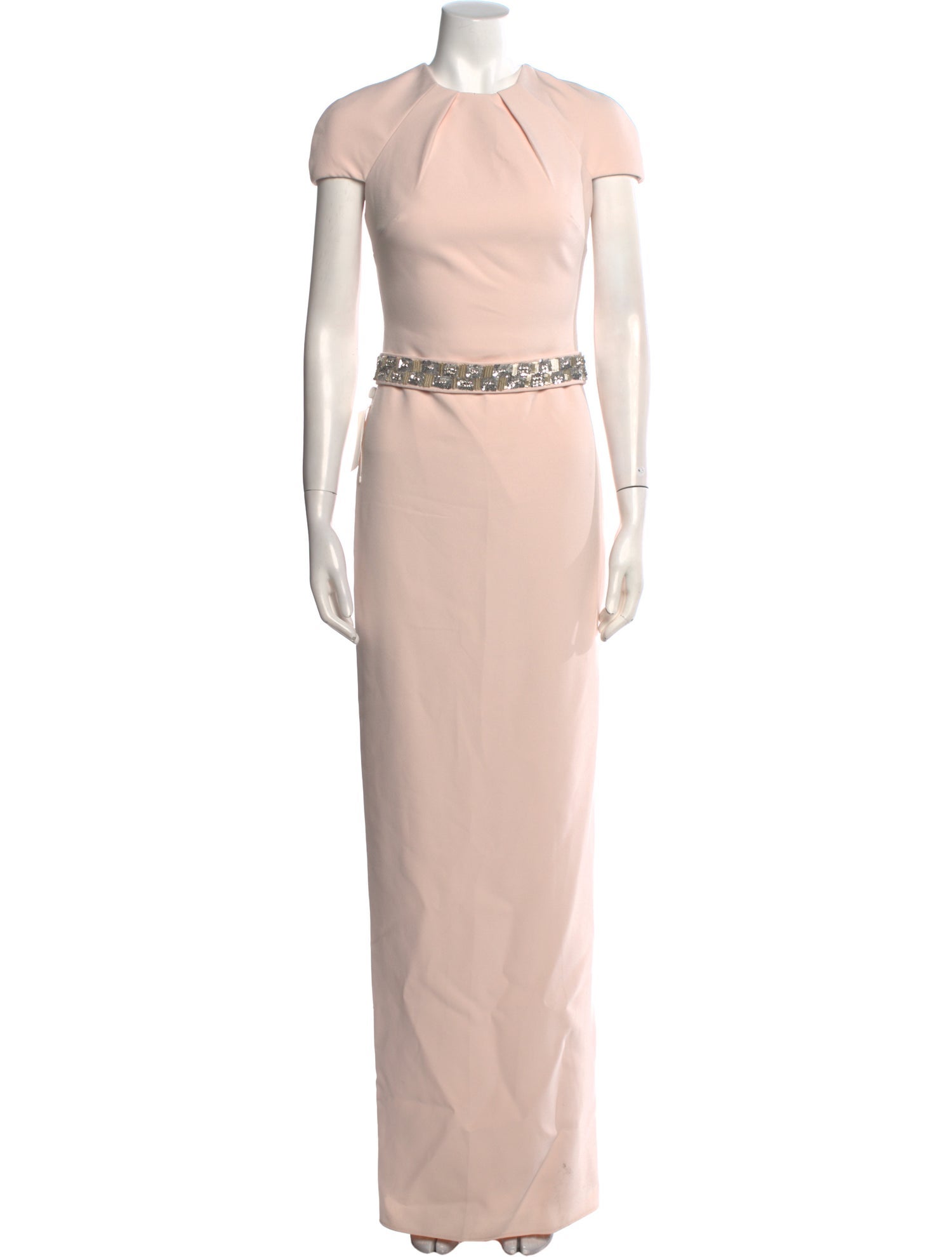 Safiyaa Crew Neck Long Dress w/ Tags