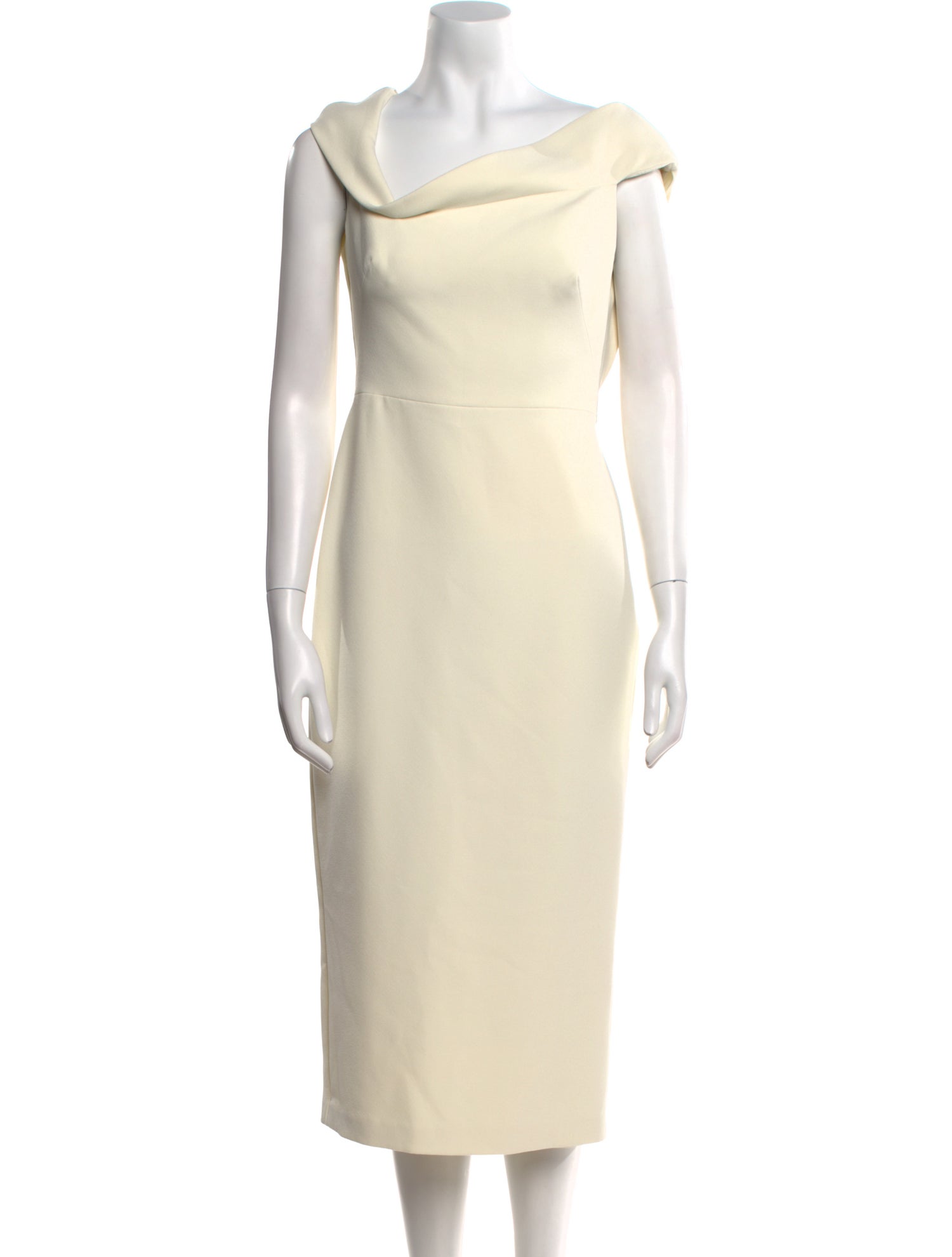 Safiyaa Cowl Neck Midi Length Dress w/ Tags