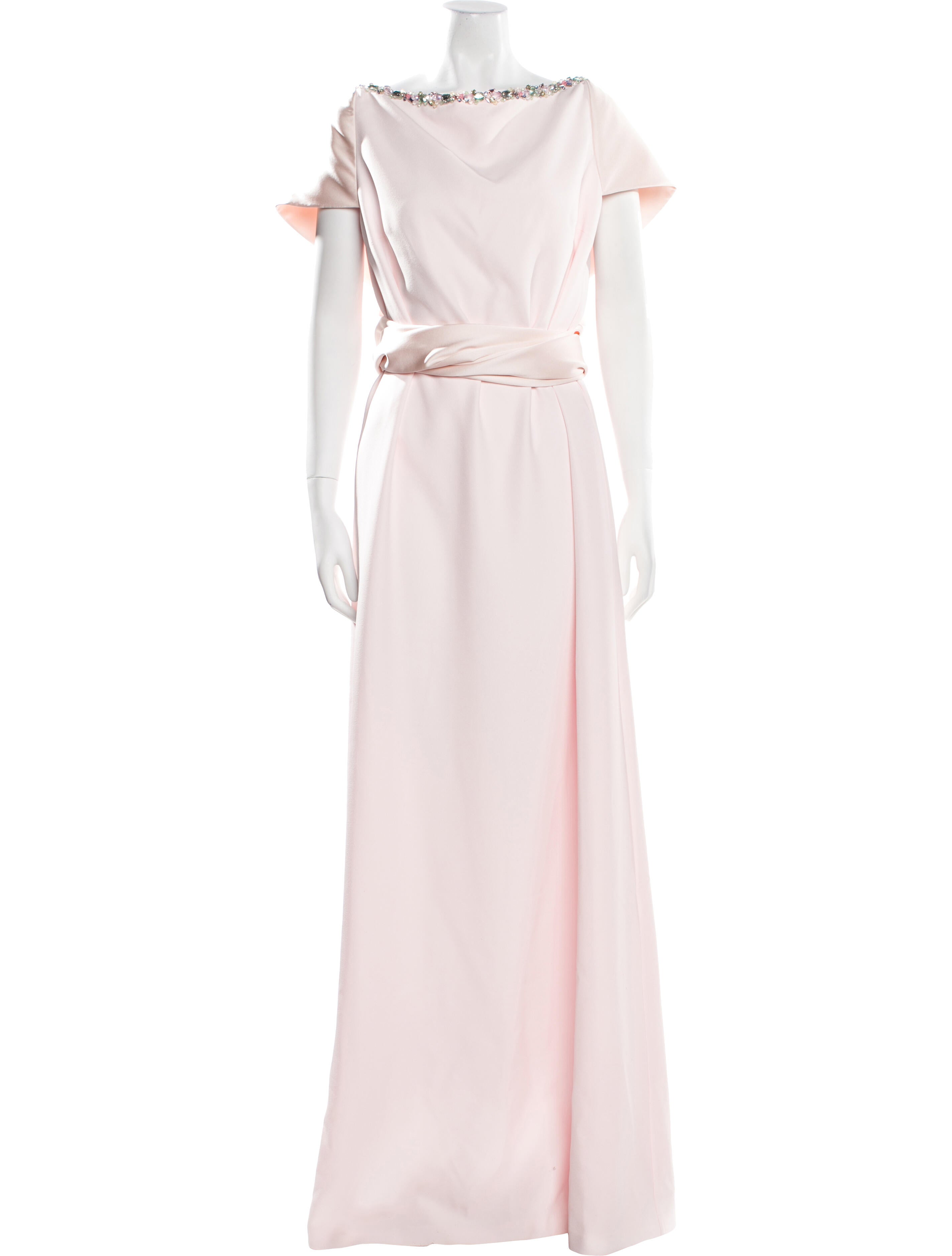 Safiyaa Bateau Neckline Long Dress w/ Tags