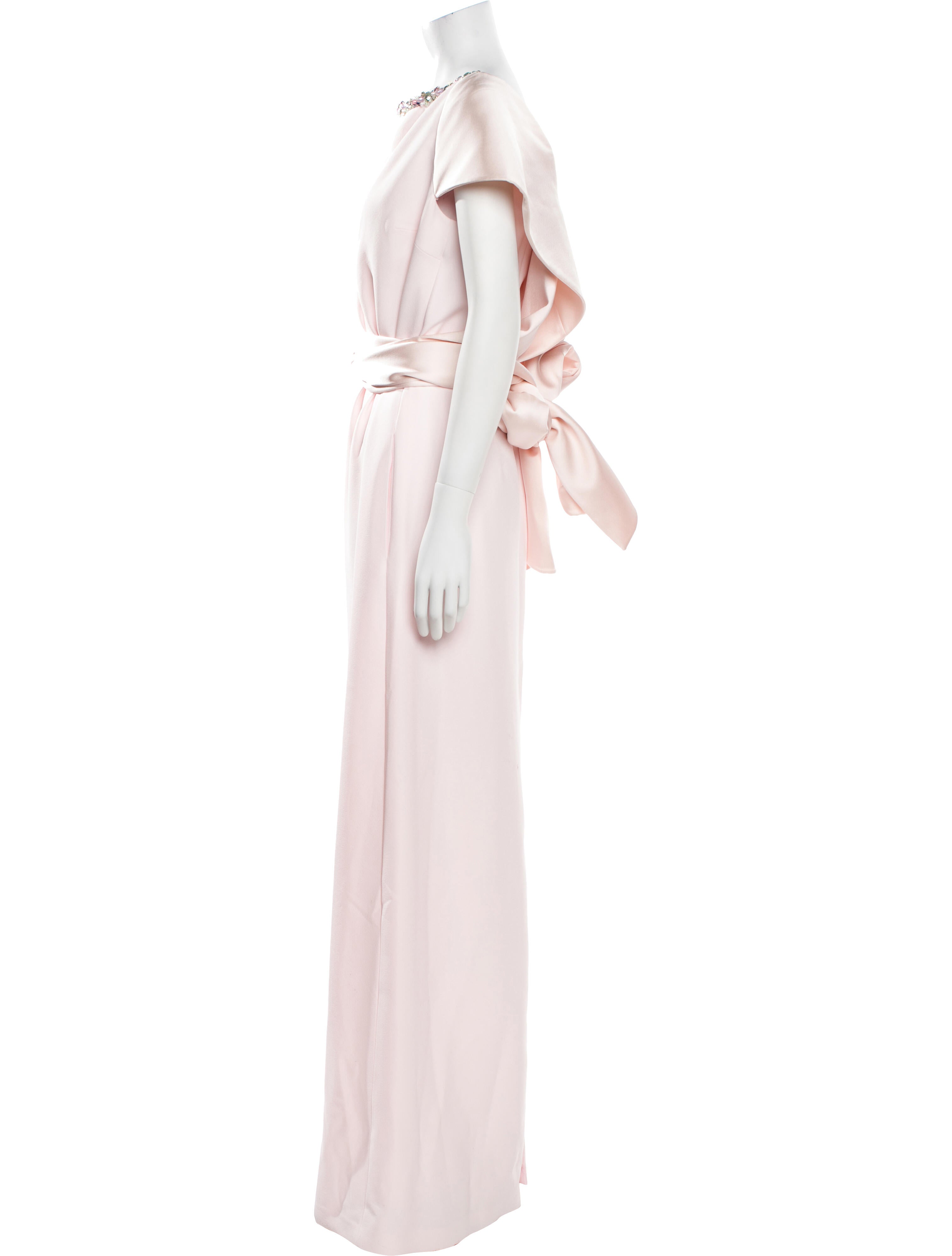 Safiyaa Bateau Neckline Long Dress w/ Tags