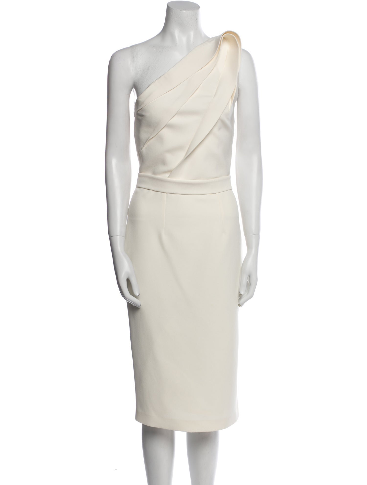 Safiyaa One-Shoulder Midi Length Dress