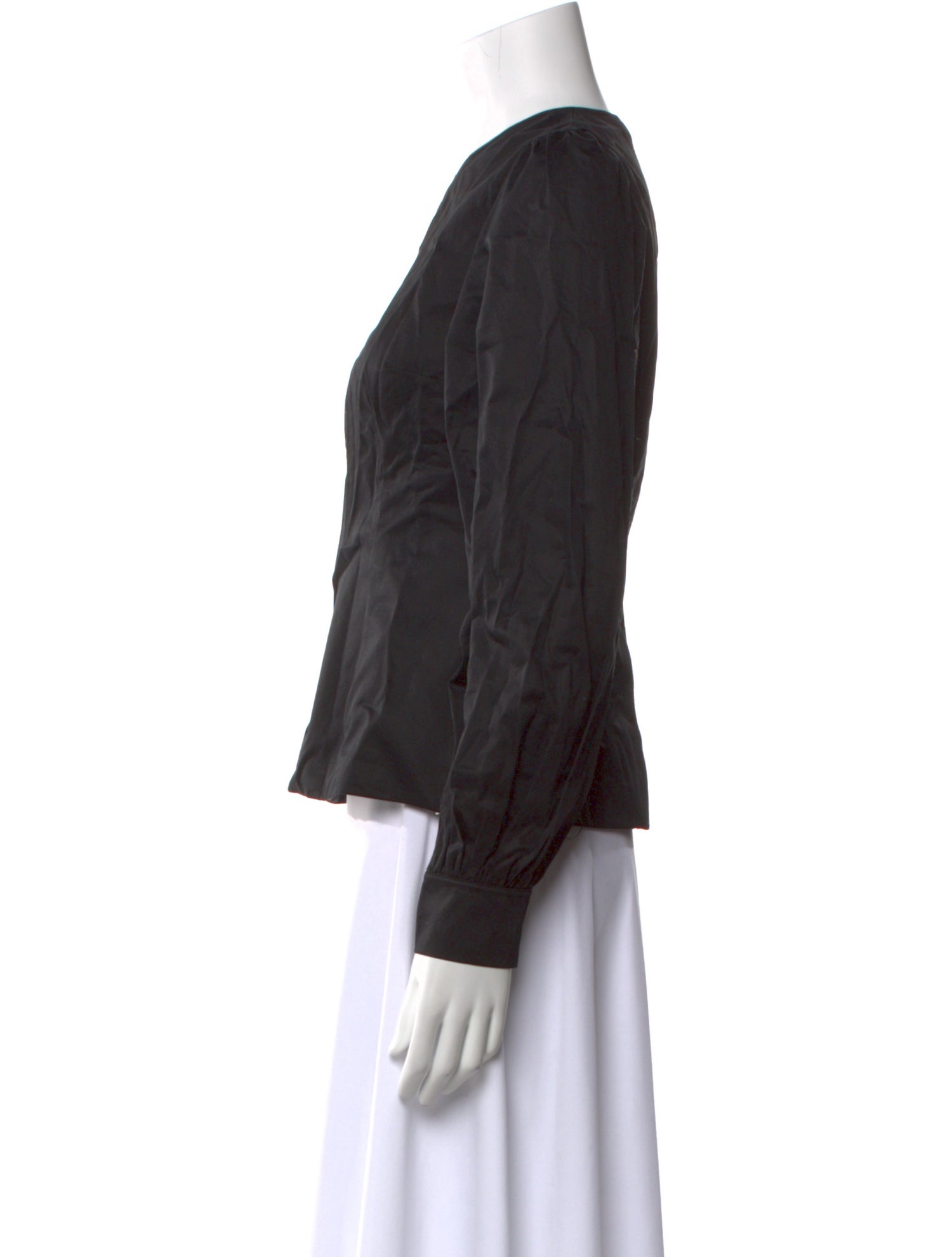 Safiyaa Crew Neck Long Sleeve Sweatshirt