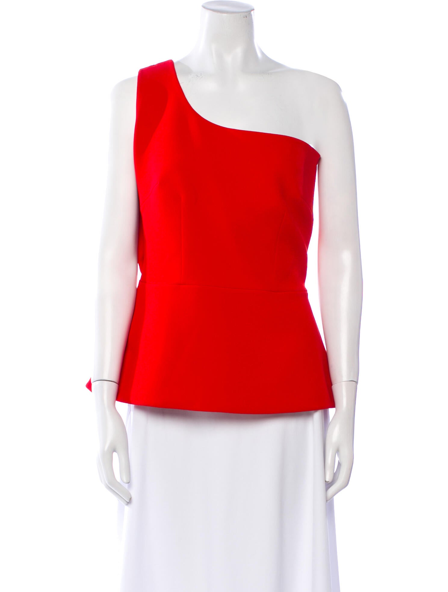 Safiyaa One-Shoulder Sleeveless Top