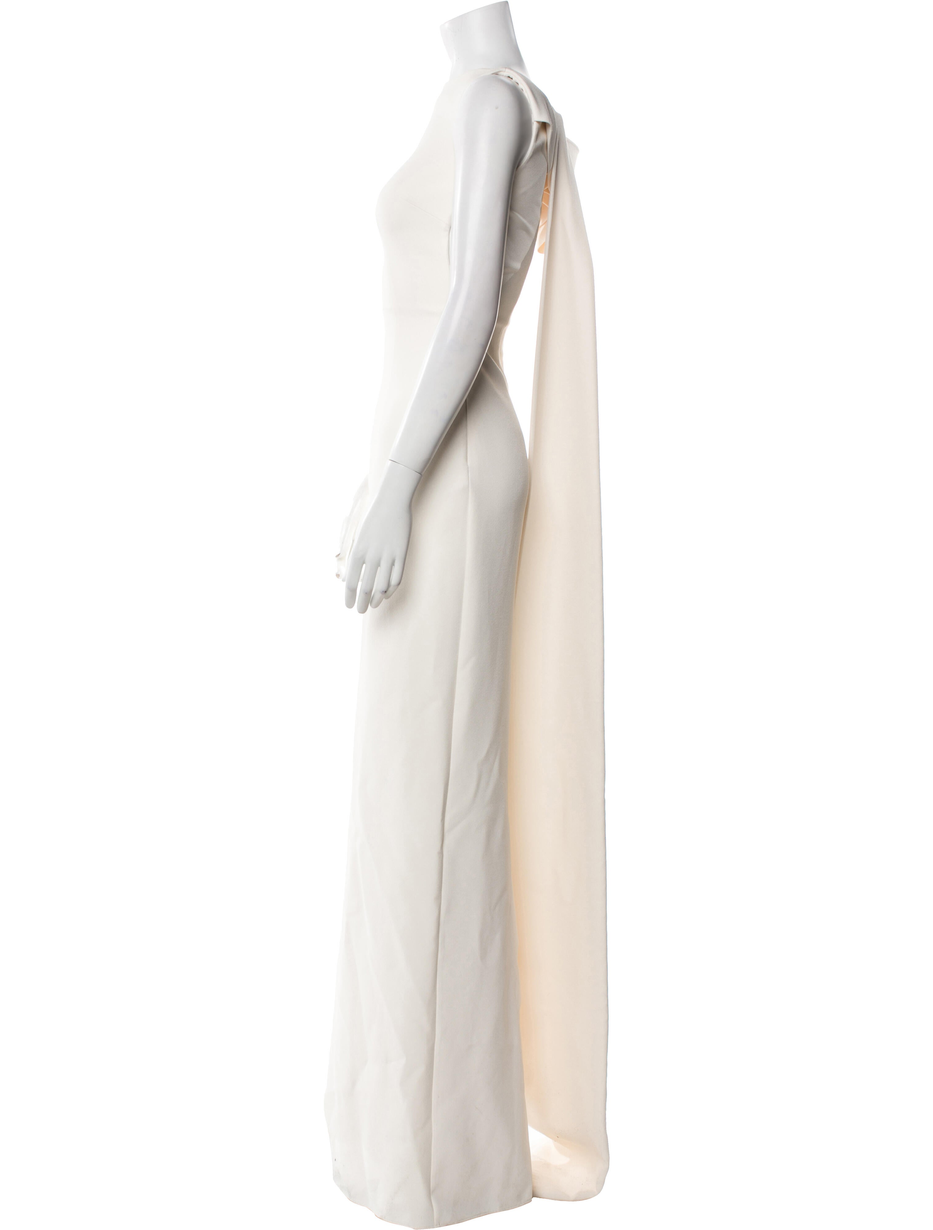 Safiyaa Bateau Neckline Long Dress