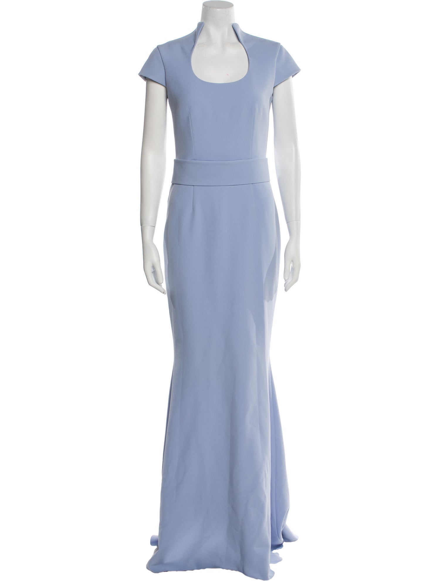 Safiyaa Scoop Neck Long Dress