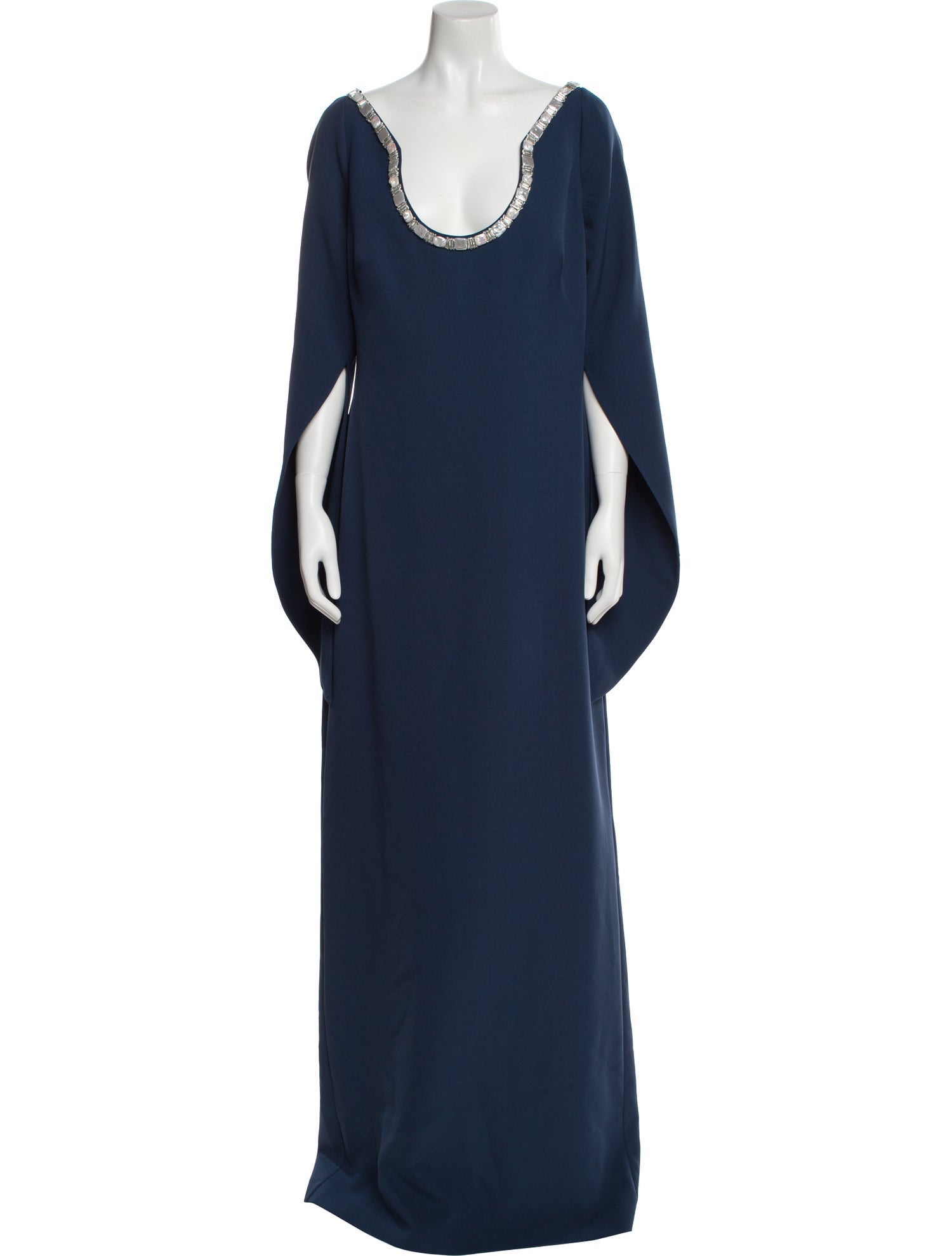 Safiyaa Scoop Neck Long Dress