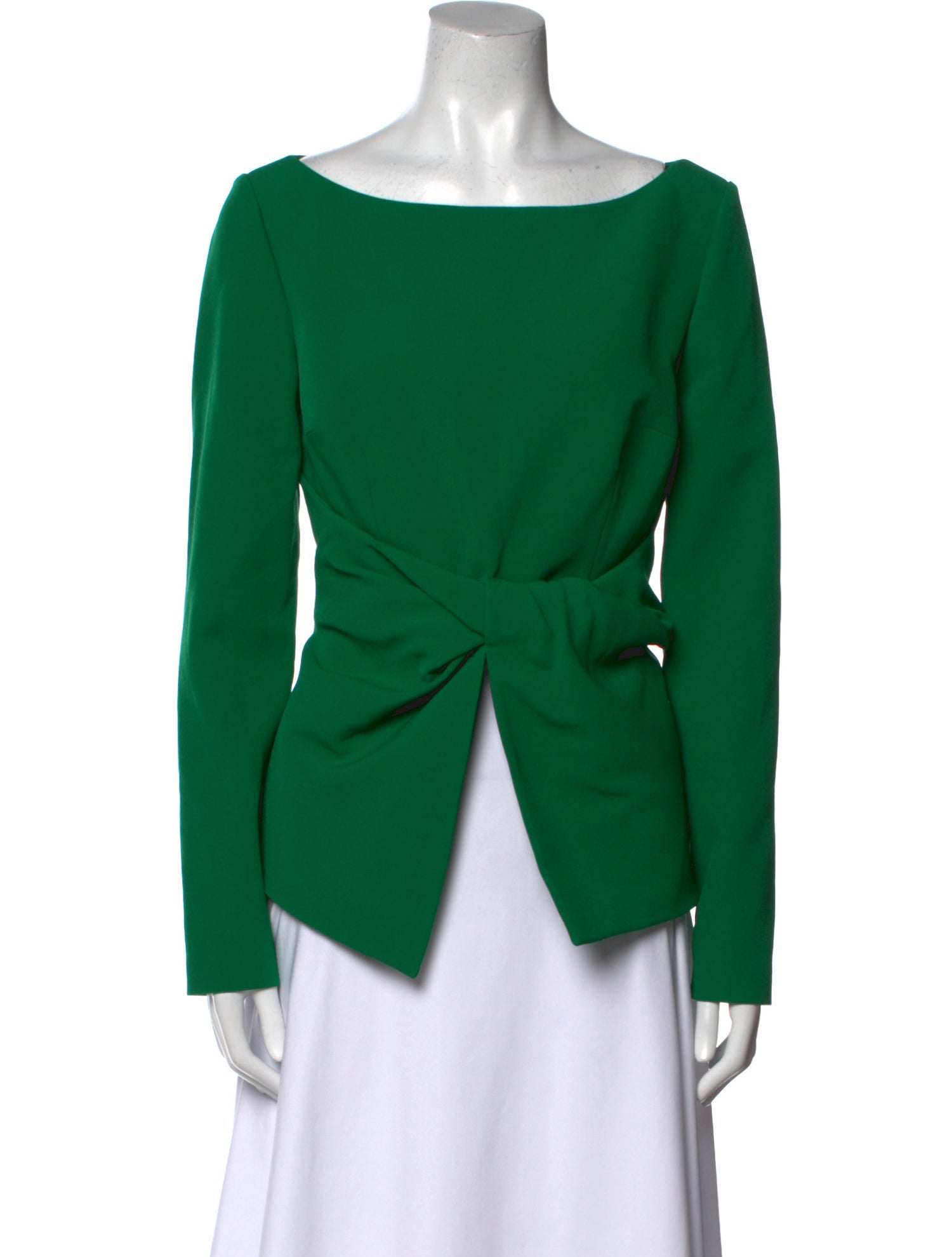 Safiyaa Cowl Neck Long Sleeve Blouse