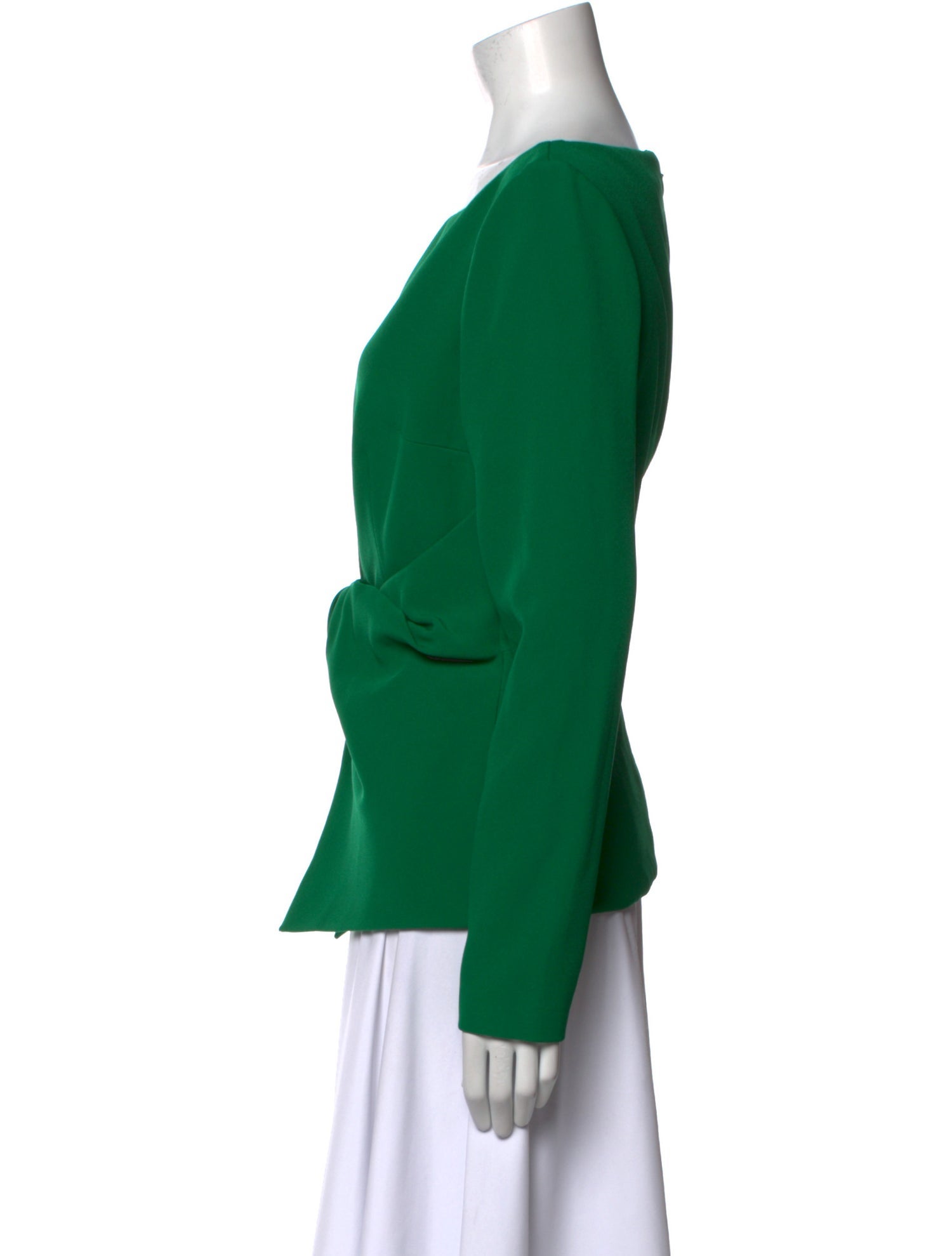 Safiyaa Cowl Neck Long Sleeve Blouse