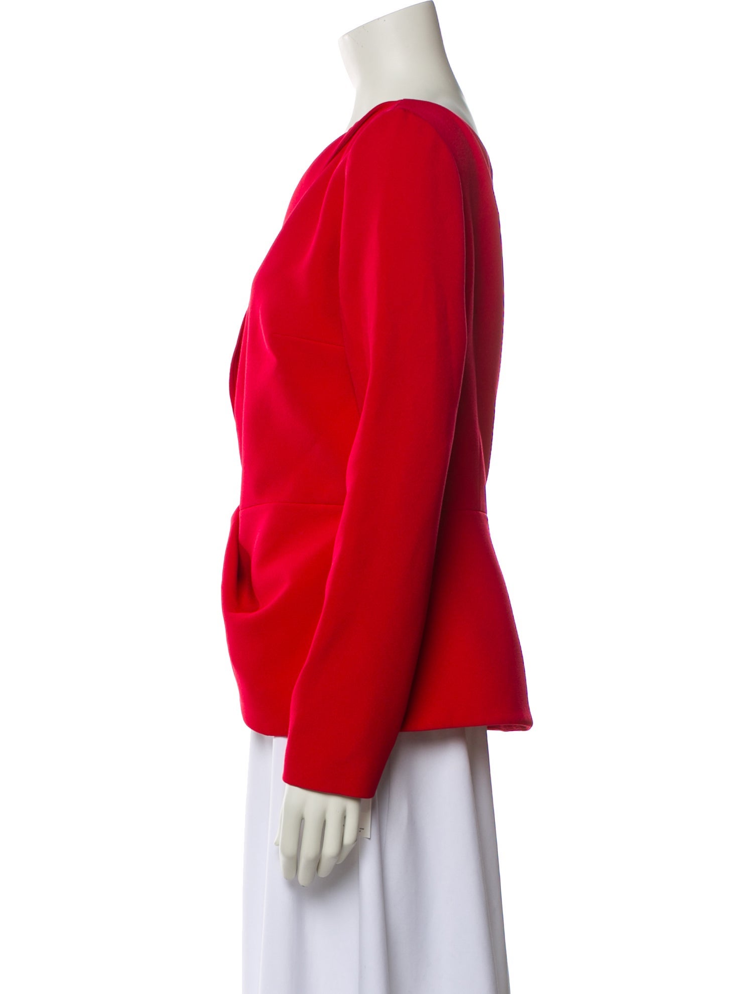 Safiyaa One-Shoulder Long Sleeve Blouse w/ Tags