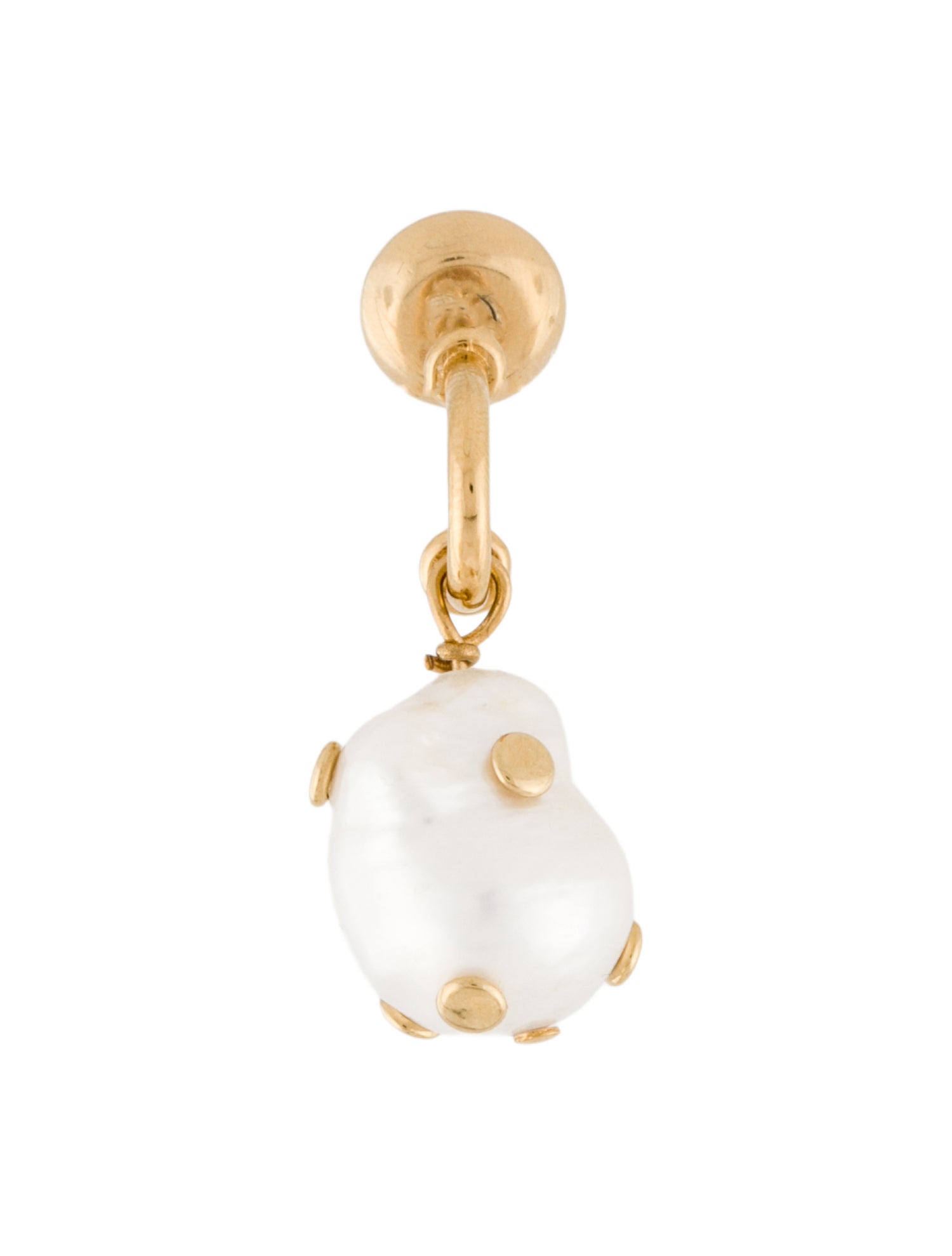 Safsafu Pearl Punk Earring