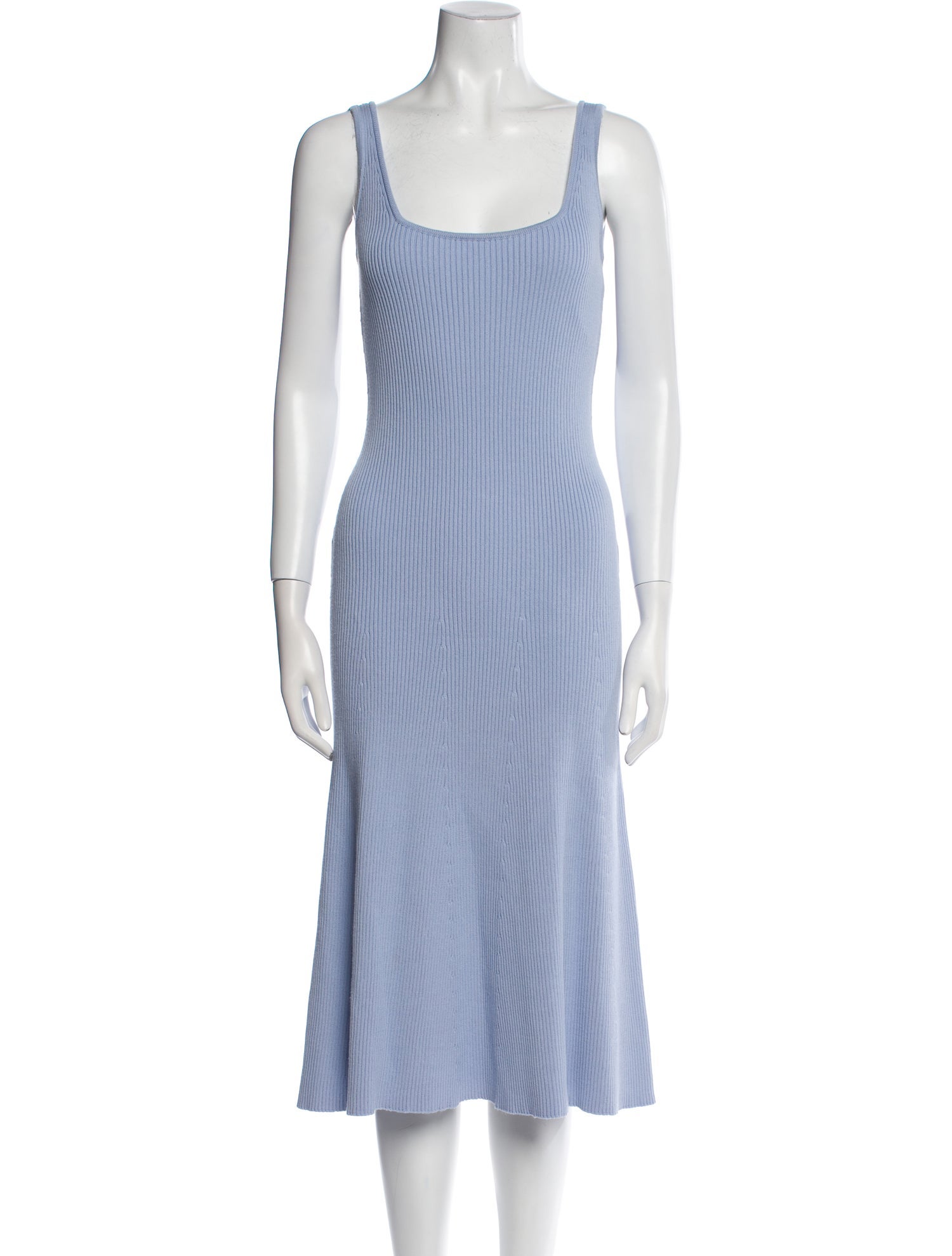 Saffiya Square Neckline Midi Length Dress w/ Tags