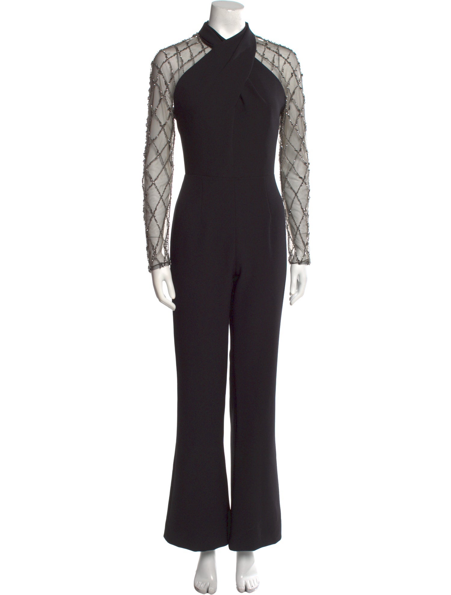 Saffiya Mock Neck Jumpsuit