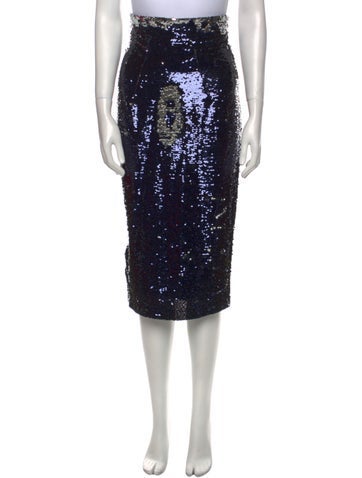 Saffiya Skirts Sequin Midi Length Skirt M