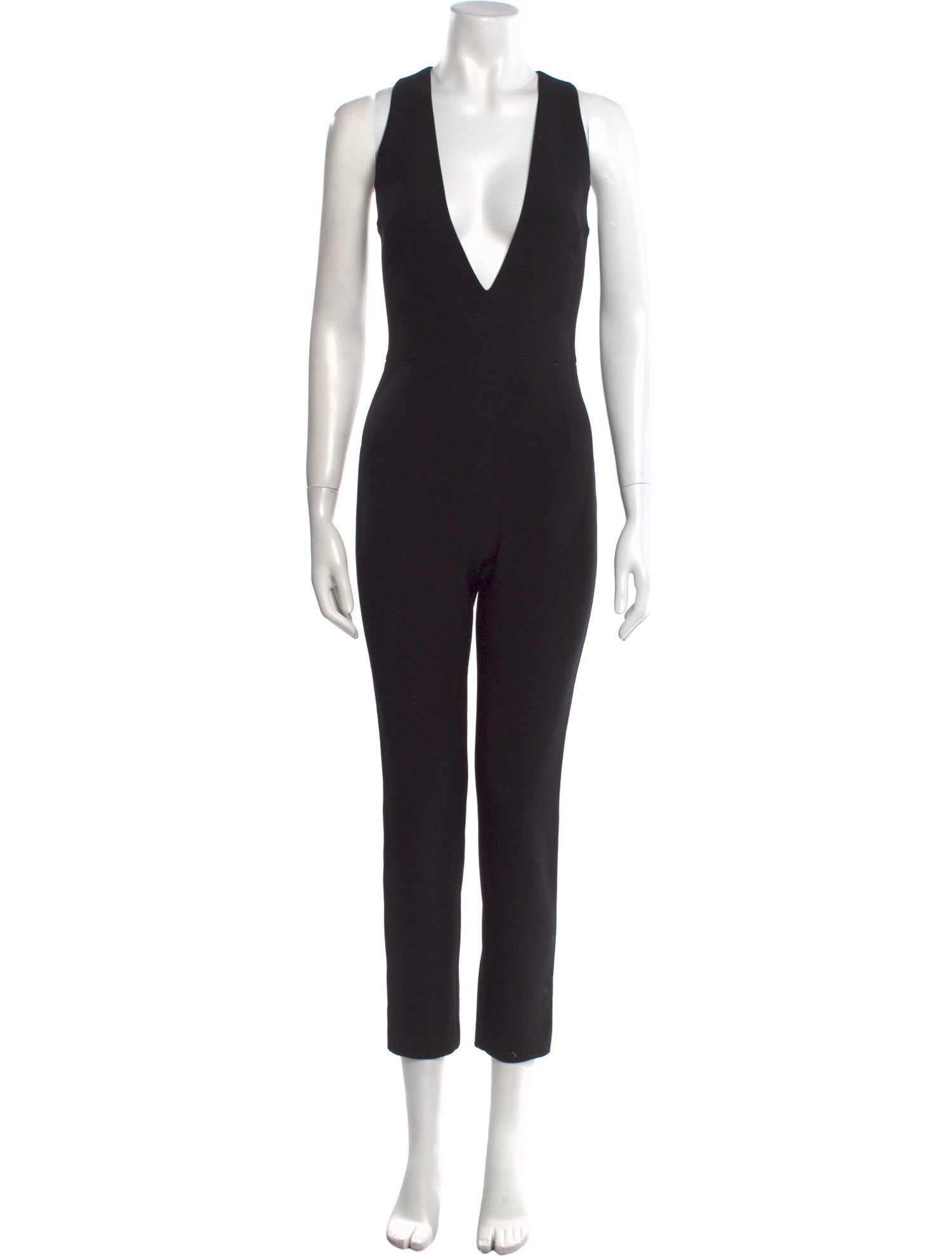 Saffiya Plunge Neckline Jumpsuit
