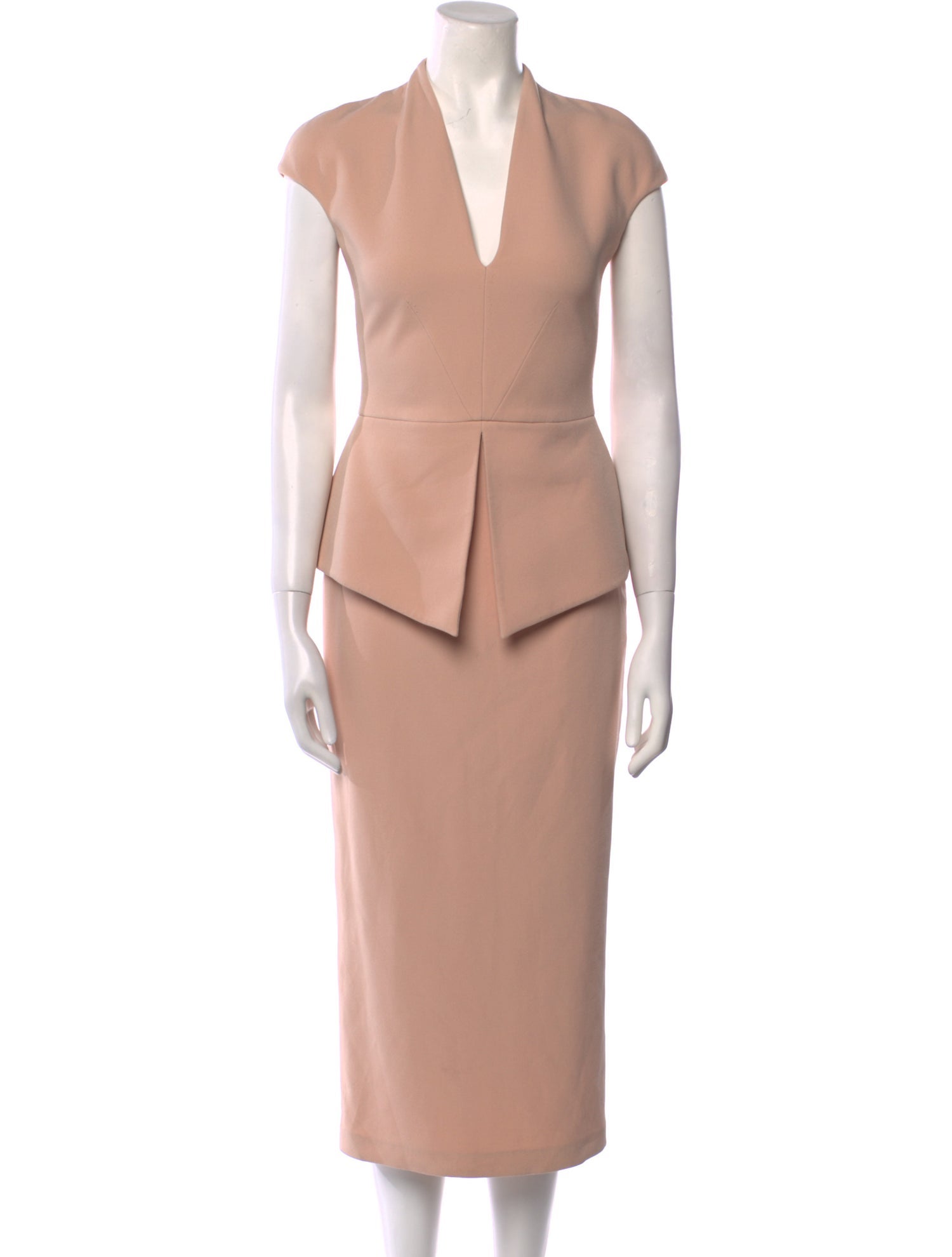 Saffiya V-Neck Long Dress