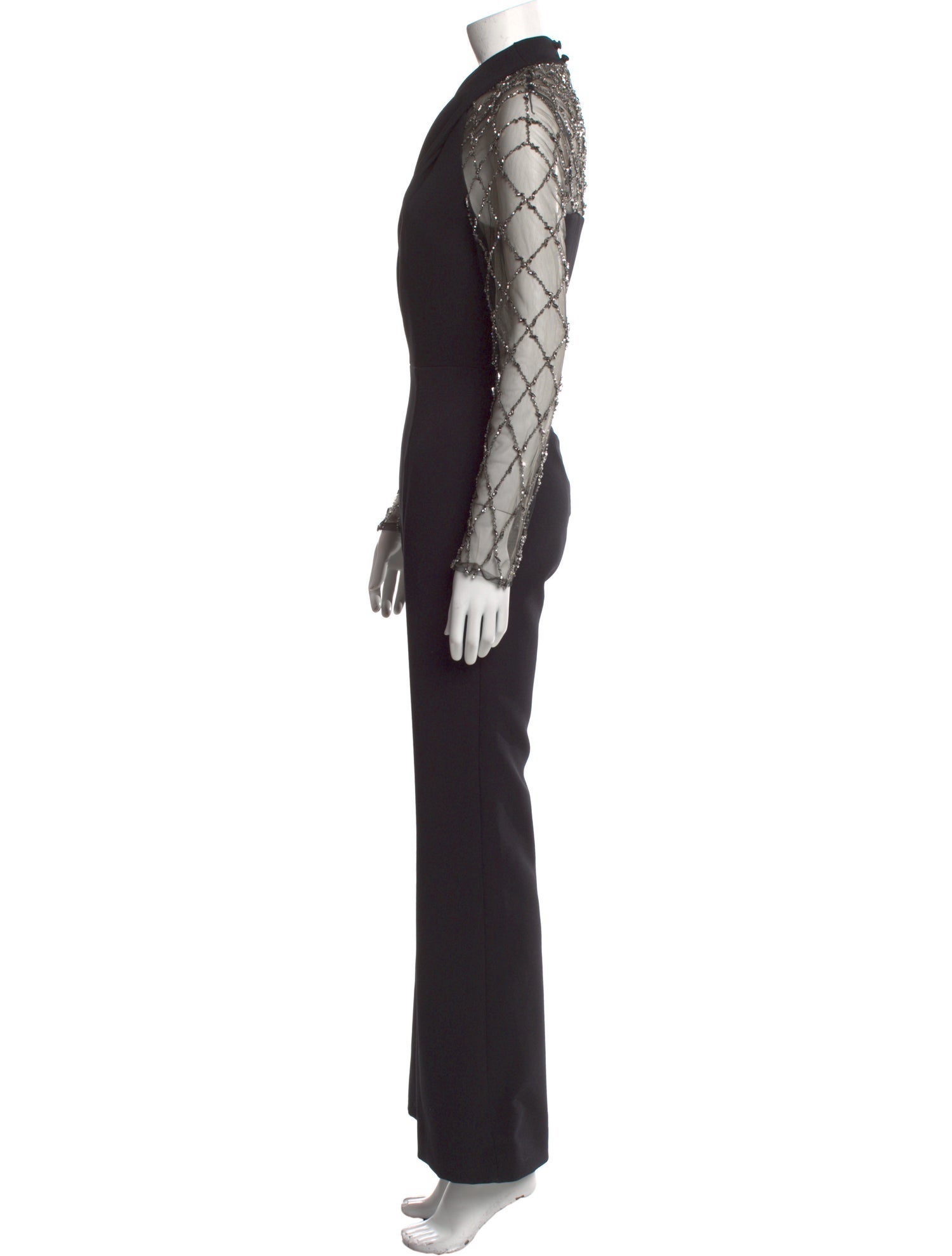 Saffiya Mock Neck Jumpsuit