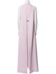 Saffiya Mock Neck Long Dress