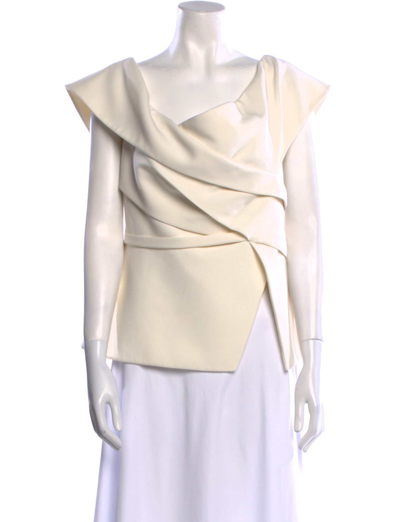 Saffiya Cowl Neck Short Sleeve Top