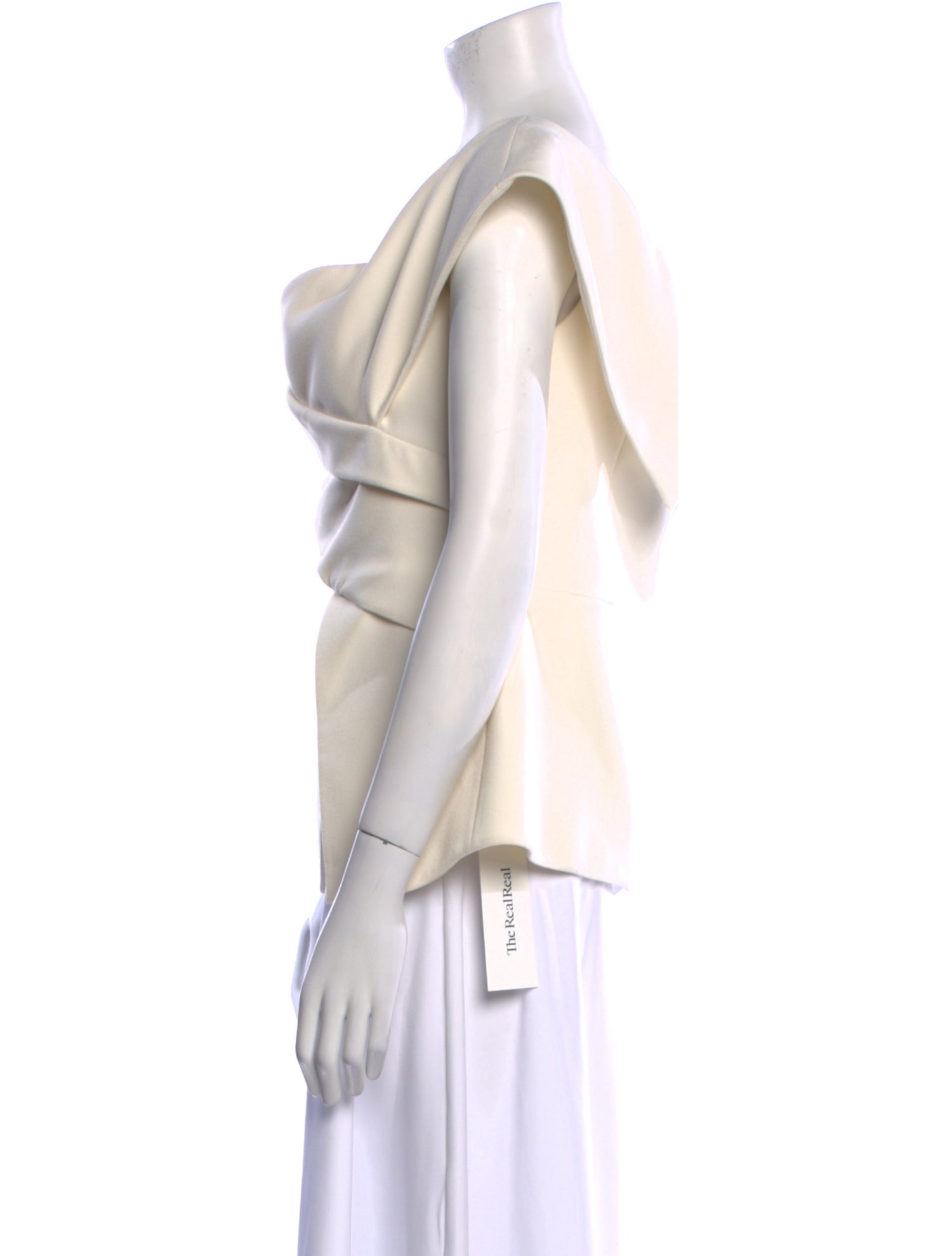 Saffiya Cowl Neck Short Sleeve Top