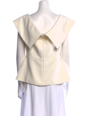 Saffiya Cowl Neck Short Sleeve Top