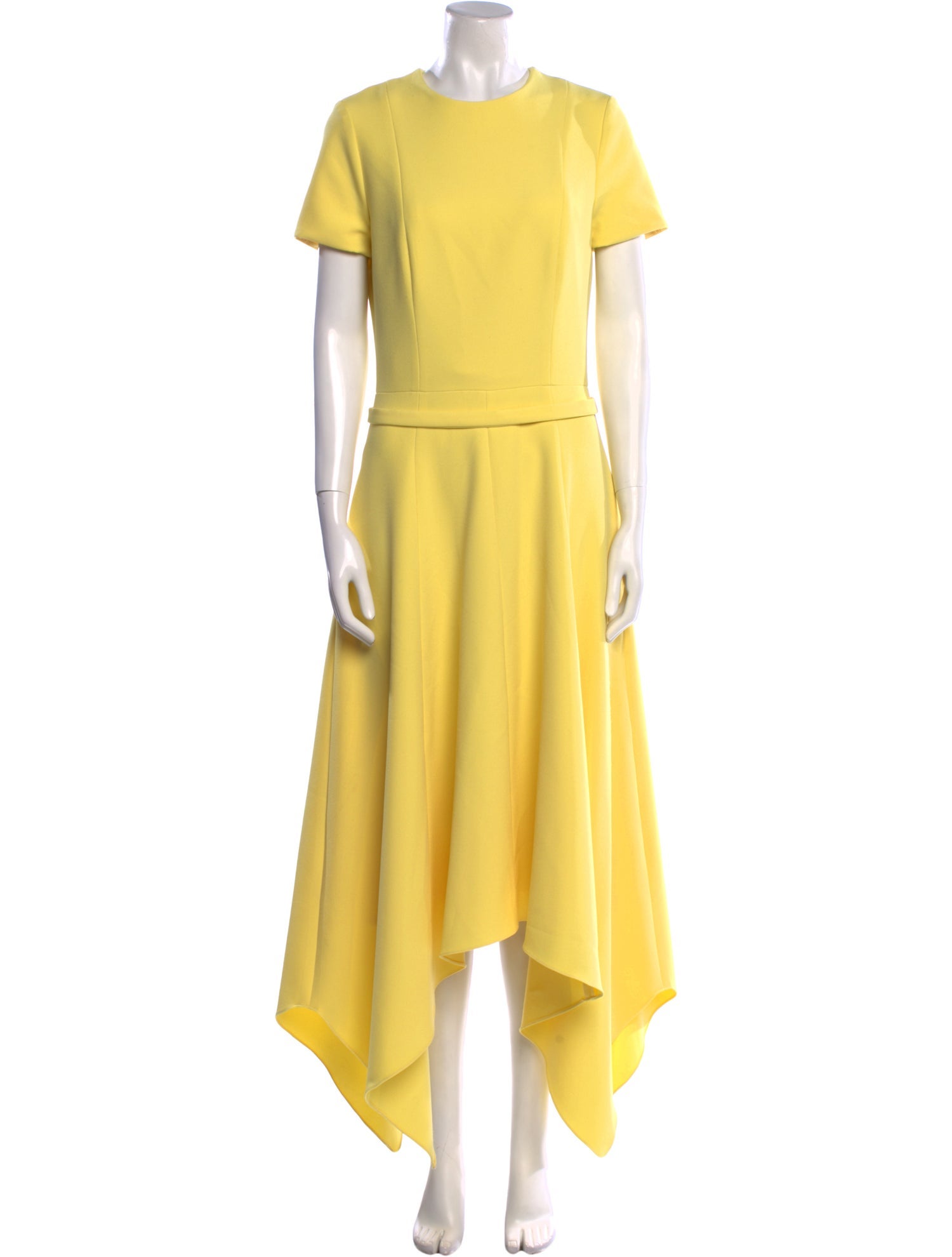 Saffiya Crew Neck Long Dress