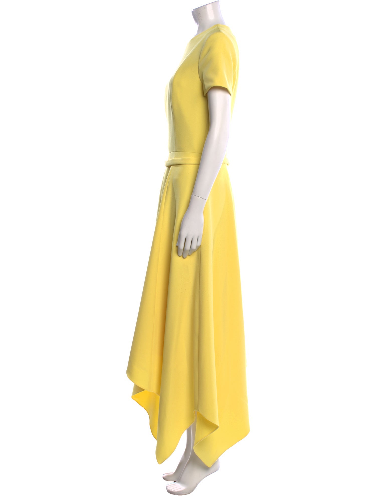 Saffiya Crew Neck Long Dress