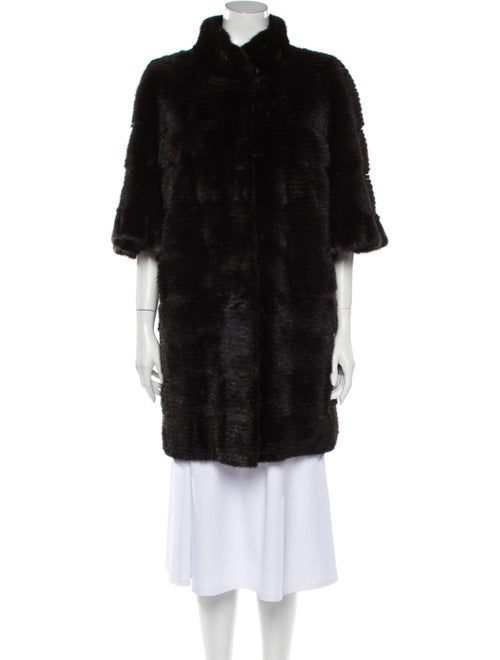Saga Knitted Mink Fur Coat Mink
