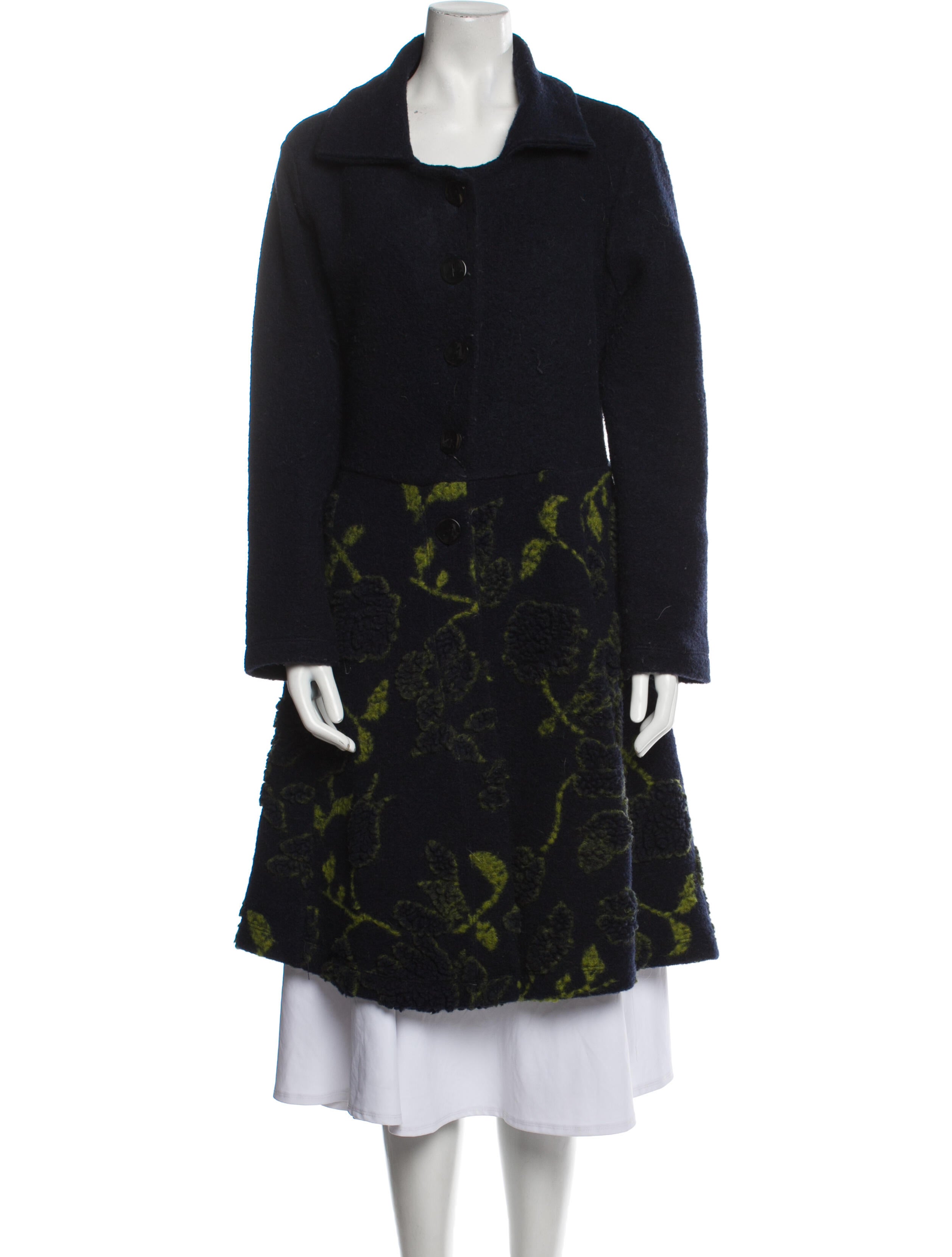 Saga Floral Print Coat