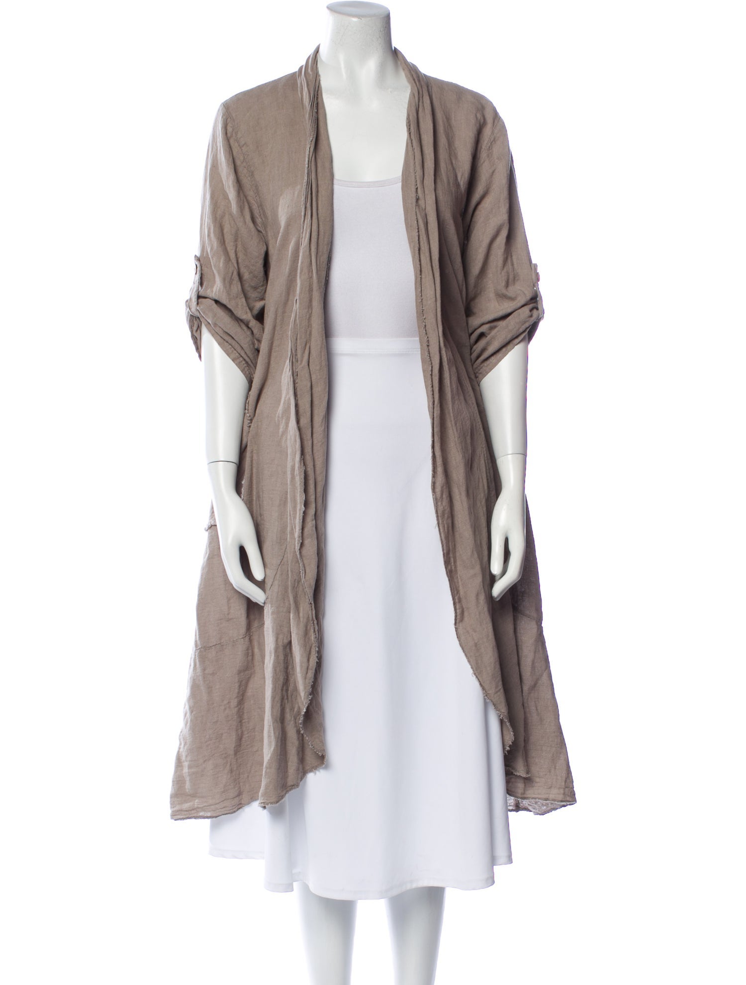 Saga Linen Striped Jacket