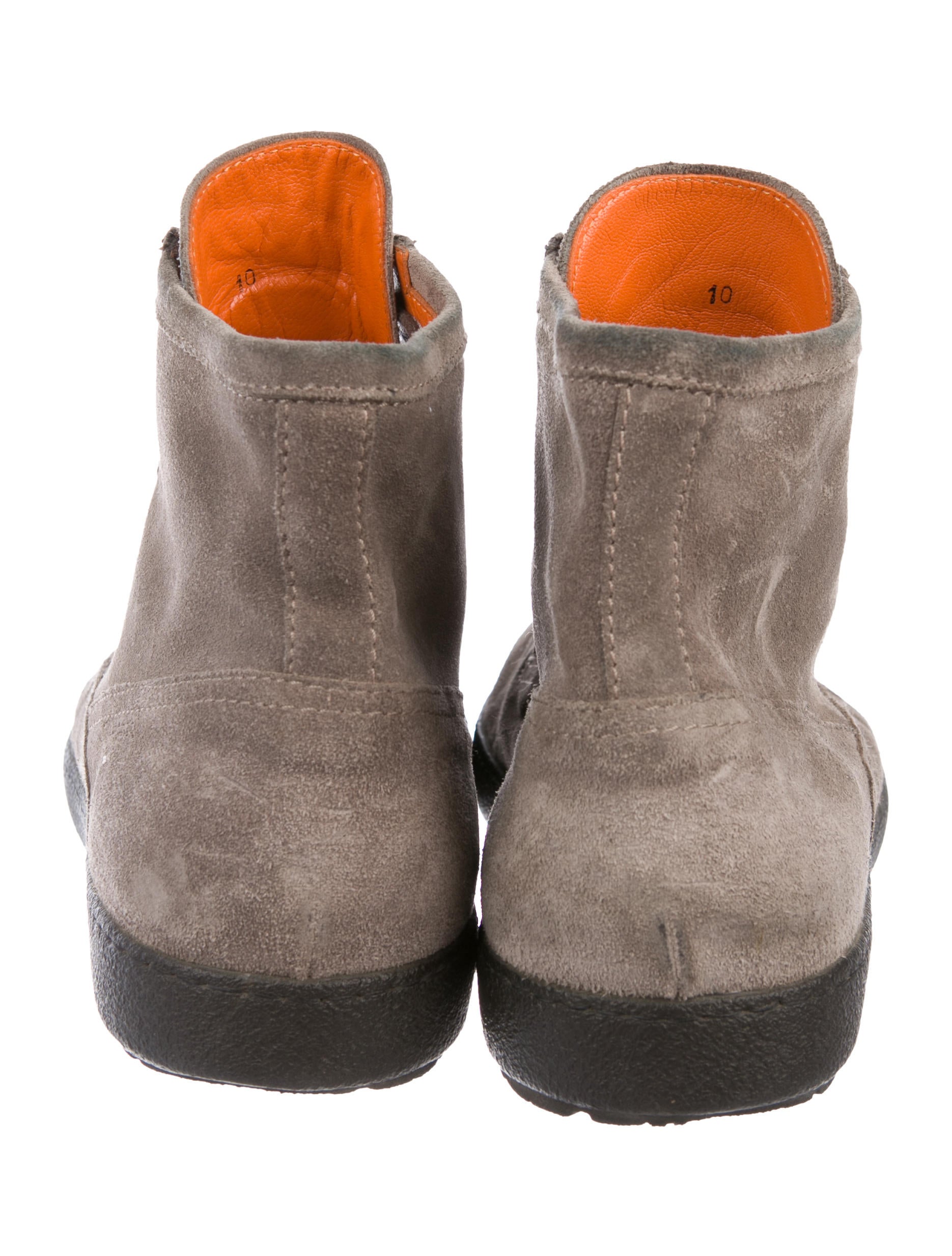 santoni suede ankle boots