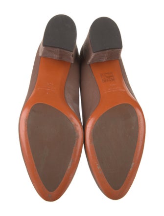 Santoni Velvet Pumps