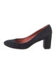 Santoni Velvet Pumps