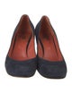 Santoni Velvet Pumps
