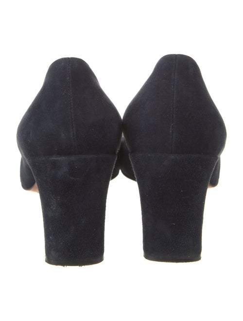 Santoni Velvet Pumps