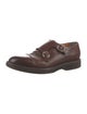 Santoni Leather Monk Straps