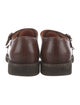 Santoni Leather Monk Straps