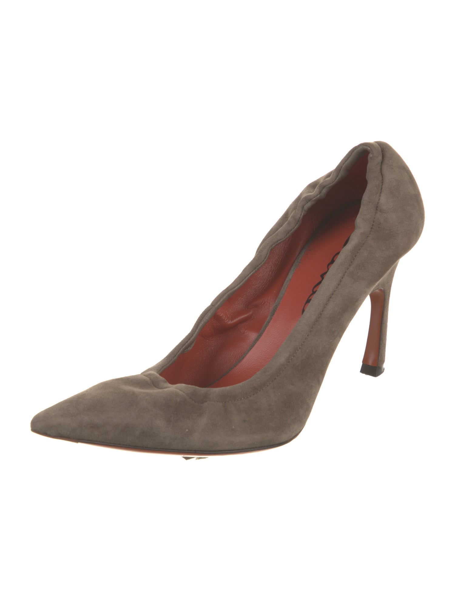 Santoni Suede Pumps