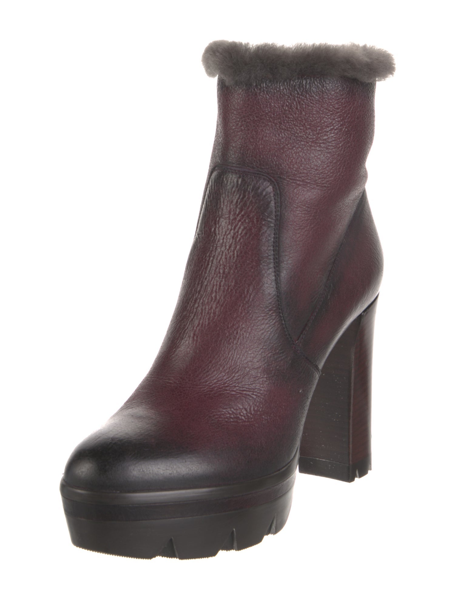 Santoni Leather Boots