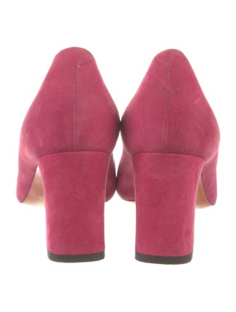 Santoni Suede Pumps