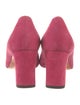 Santoni Suede Pumps