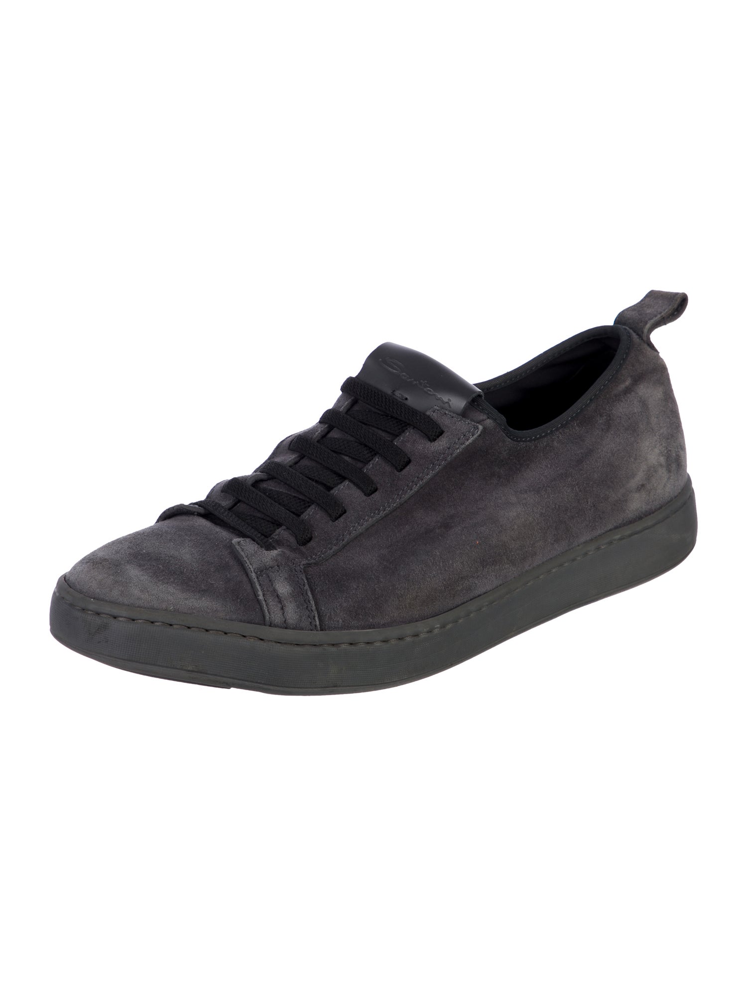 Santoni Suede Sneakers